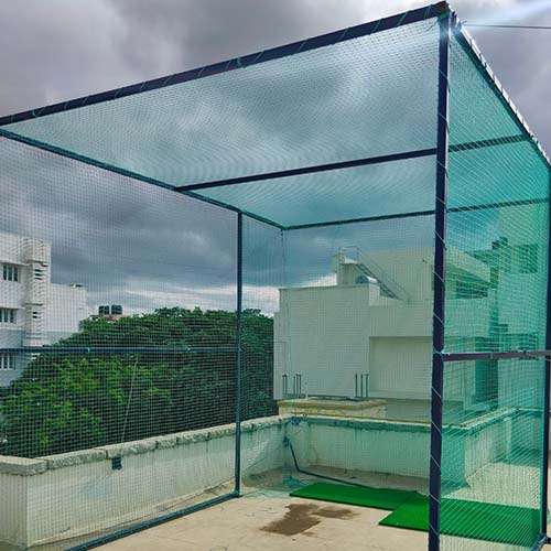 Terrace Cricket Practice Nets in Hyderabad | Call 9966444849 for Price